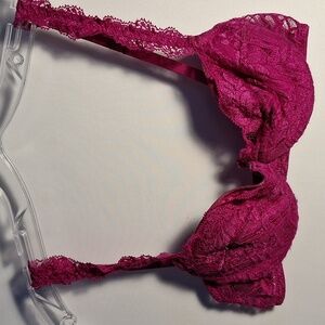 La Perla Malizia Fuchsia Lace Bra Sex And The City